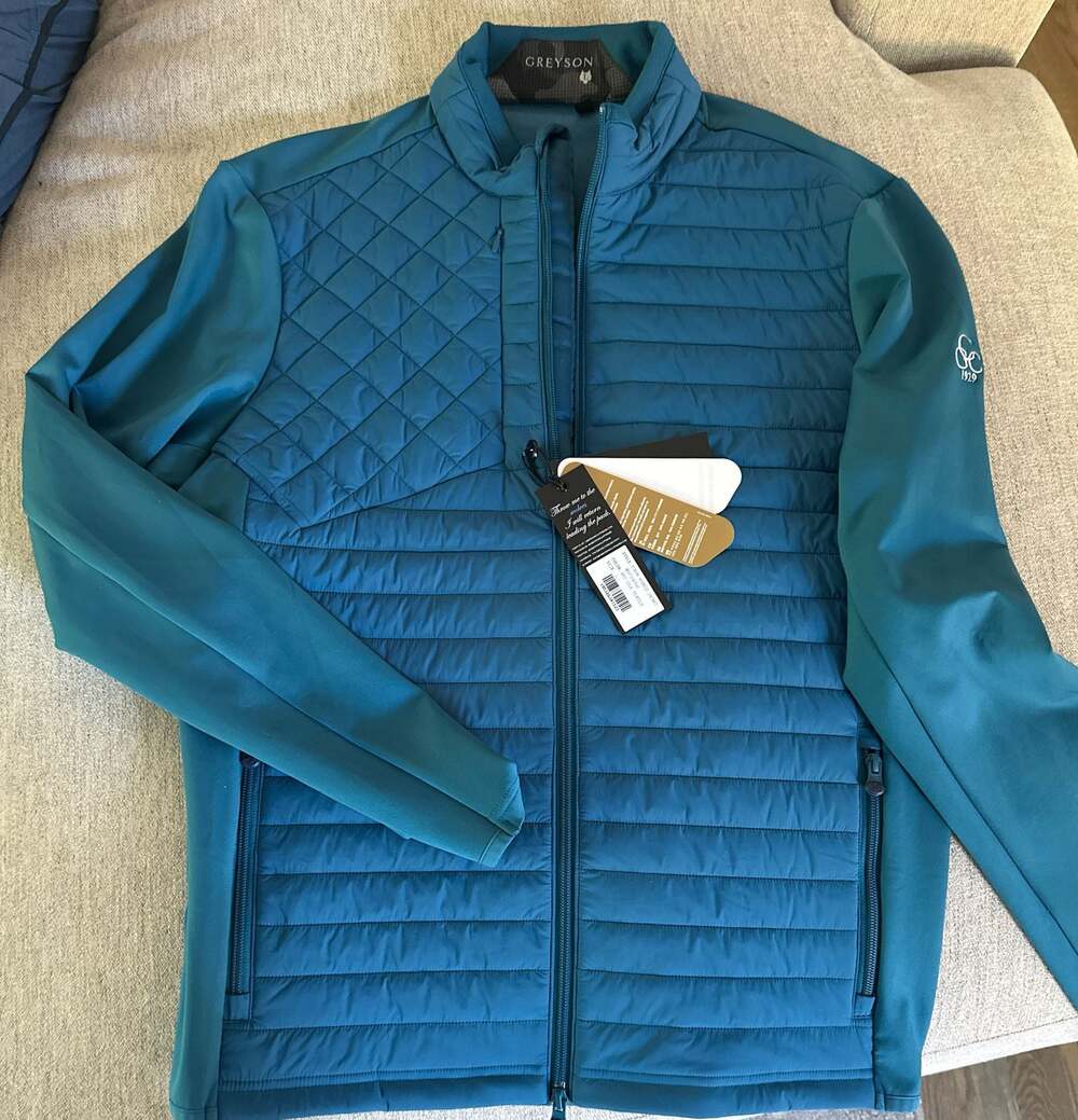 Greyson Clothiers Yukon Hybrid Jacket in Sea Turtle
